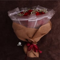 باقة ورد طبيعي مع التغليف NF012