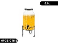 موزع عصير ومهيتو 6 لتر قائم