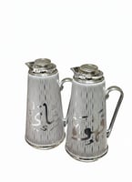 طقم ملكي سيراميك فضي من 38 قطعه