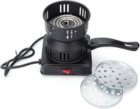 موقد فحم كهربائي، موقد نار - مقبض قابل للإزالة - م...