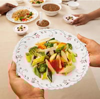 طقم عشاء أوبال وير ٢٠ قطعة | آمن للاستخدام في المي...