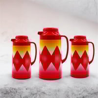 طقم ترامس فيتنامي 3 مقاسات مختلفة لون أحمر