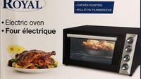 فرن كهربائي رويال 60 لتر – قدرة 1900 واط – متعدد ا...