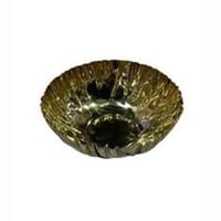 صحن حلا استانلس ذهبي