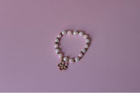 Enamel Flower Holder Charm