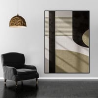 لوحة جدارية فن تجريدي مودرن