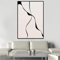 لوحة جدارية فن تجريدي مودرن