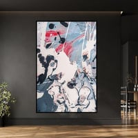 لوحة جدارية فن تجريدي مودرن