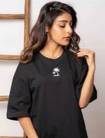 تيشرت سعودي ستايل - أسود