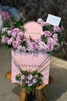 ورد طبيعي مع شوكولاته