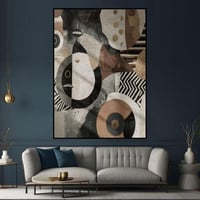 لوحة جدارية فن تجريدي مودرن