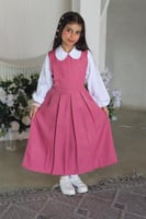 مريول ابتدائي وردي تصميم جديد ومميز