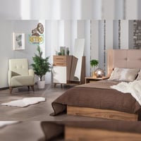 غرفة نوم 5 قطع – متعددة الألوان