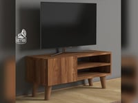 طاولة تلفاز 90 سم - بني