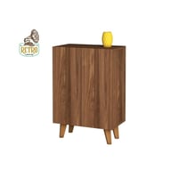 خزانة احذية 58 سم - بني