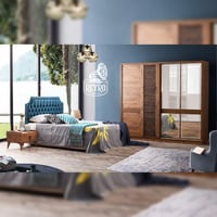 غرفة نوم 5 قطع – متعددة الألوان