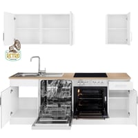 وحدة تخزين مطبخ- أبيض