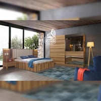 غرفة نوم 5 قطع – متعددة الألوان