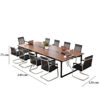 ترابيزة إجتماعات 240سم–خشبي