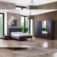 غرفة نوم 5 قطع – متعددة الألوان