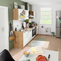 وحدة تخزين مطبخ- أبيضXخشبي