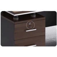 مكتب مودرن 160سم-بني