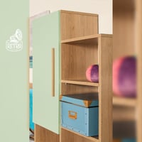 مكتبة 72 سم - متعددة الألوان