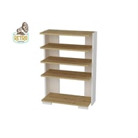 خزانة احذية 64 سم – أبيض×بيج