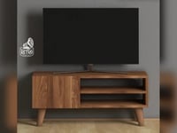 طاولة تلفاز 90 سم - بني