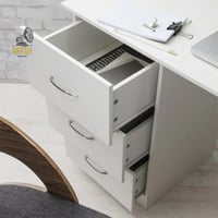 مكتب مودرن 120*72 سم – أبيض