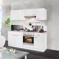 وحدة تخزين مطبخ- أبيض×بيج