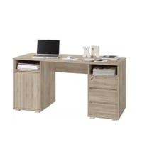 مكتب موظف 140سم–خشبي