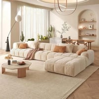 كنب زاوية 320 سم – بيج