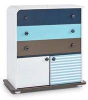 غرفة نوم أطفال – متعددة الألوان