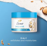 مقشر دوف بخلاصة مسحوق المكاديميا وحليب الأرز - 298...