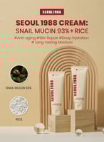 كريم الحلزون 93% + أرز من كي سيكرت سيول 1988 - 100...