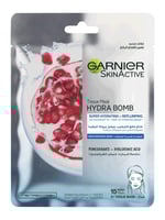 قناع بخلاصة الرمان وحمض الهيالورنيك من غارنييه