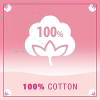 اقراص قطنيه نقية للتجميل من جونسون 80 قرص دائري