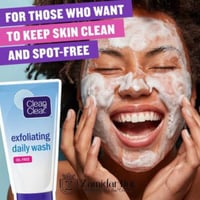 غسول يومي لتقشير الوجه من كلين اند كلير - 150 مل