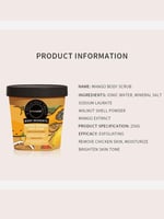 مقشر الجسم بالمانجو من اورجانك شوب - 450 مل