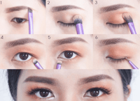 مجموعة فرش العين 6 قطع 01406 من ريل تكنيك