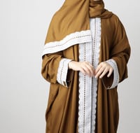 جلال صلاة روز قطن مفتوح لون جملي