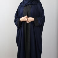 شرشف صلاة مفتوح كحلي