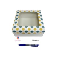 علب معمول دوائر 3 مقاسات مختلفه 12 حبة