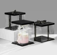 علب كيك مرتفعه (بدون شريطة)