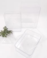 علب اكريلك للكيك