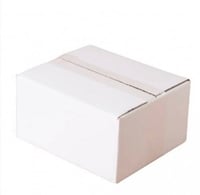 كرتون شحن ابيض