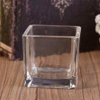 فاز زجاج مربع للتوزيعات 81 مل