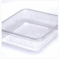 علب بلاستيك بغطاء منفصل