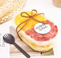 علب بلاستيك شفافة بغطاء منفصل للحلى